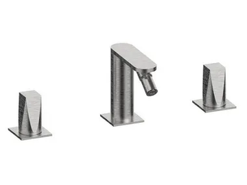 ALINE 49104 - 3 hole stainless steel bidet tap without waste by Rubinetterie Frattini - view 2